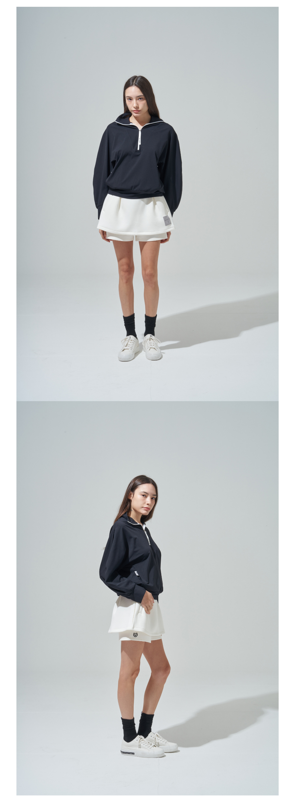 반팔 티셔츠 모델 착용 이미지-S80L5