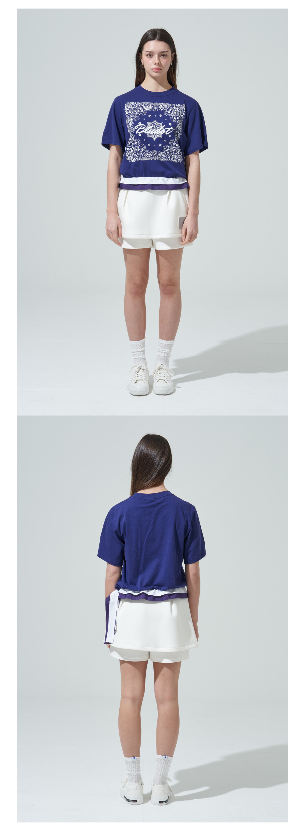 긴팔 티셔츠 모델 착용 이미지-S117L1